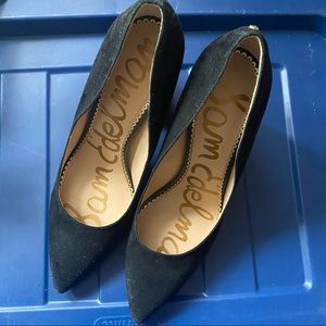 SAM EDELMAN Black Block Heels 8.5